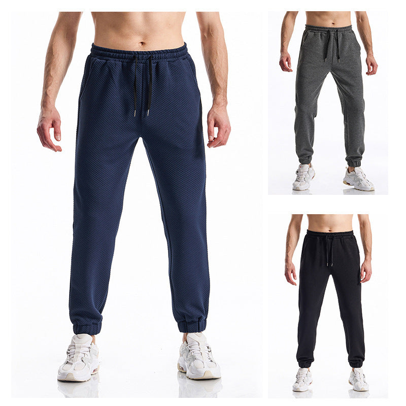 Comfortable sports pants for men with elastic waistband and modern side pockets Chic and Style
