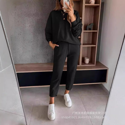Chic and Style women's casual sweatshirt and jogger pants set