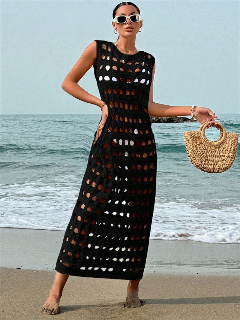 Robe maxi femme avec motif en dentelle délicat Chic und Stil