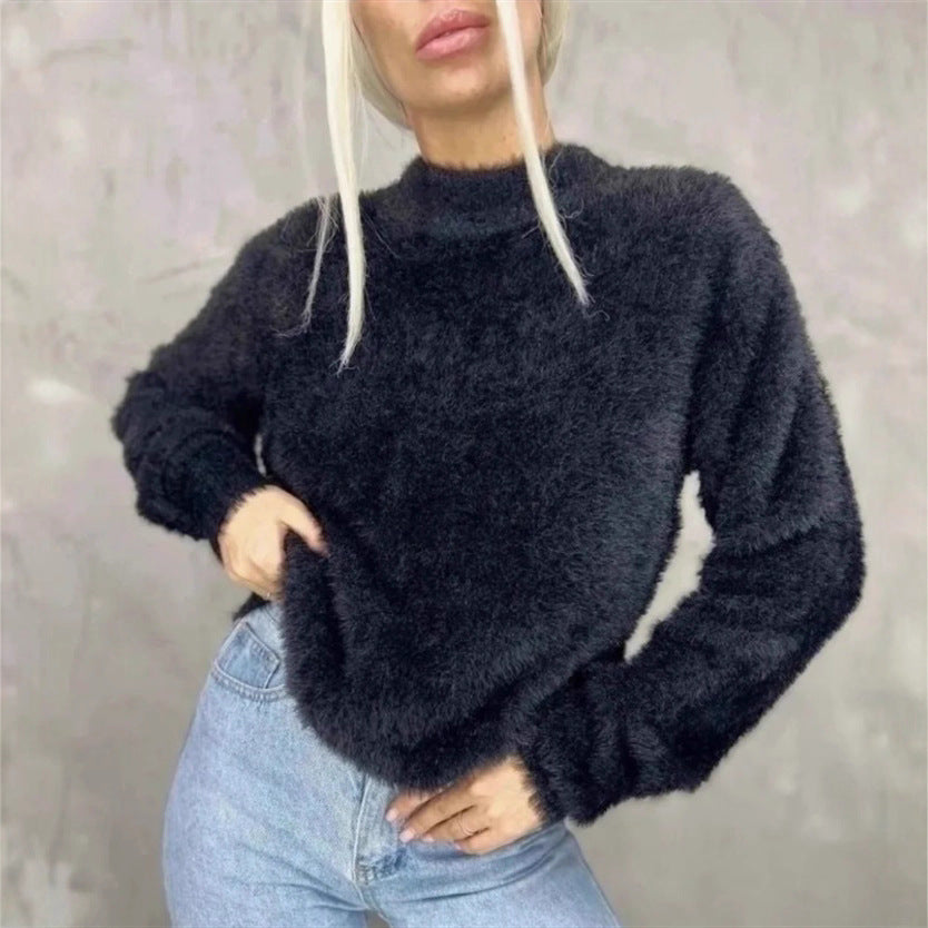 Dames Pull Doux Chic und Stil