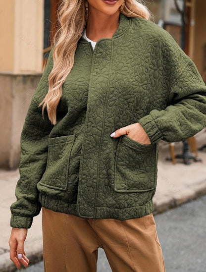 Dame veste oversize matelassée Chic und Stil