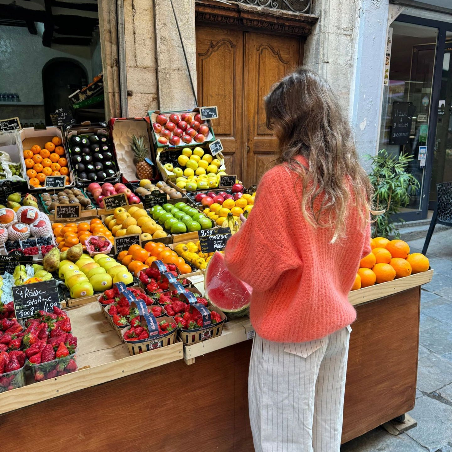 Pull en tricot pour femmes avec un motif de gaufrage tendance et une coupe décontractée Chic und Stil