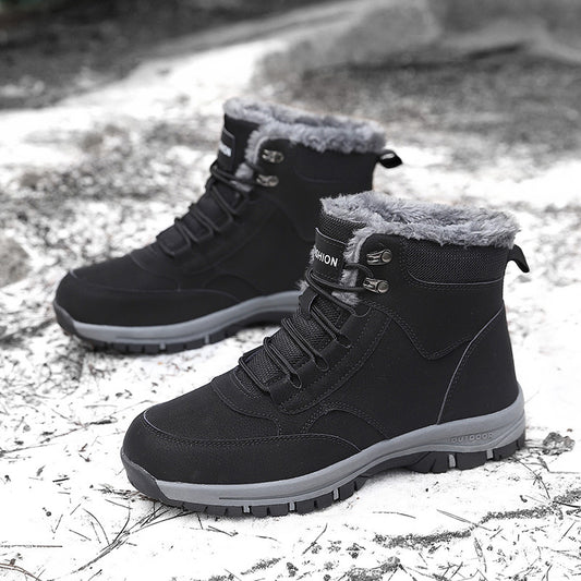 Bottes de randonnée d'hiver chaudes pour femmes avec doublure isolante et semelle antidérapante Chic und Stil