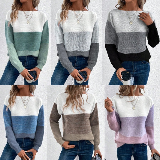 Dames Pull Oversize Tendance Chic und Stil