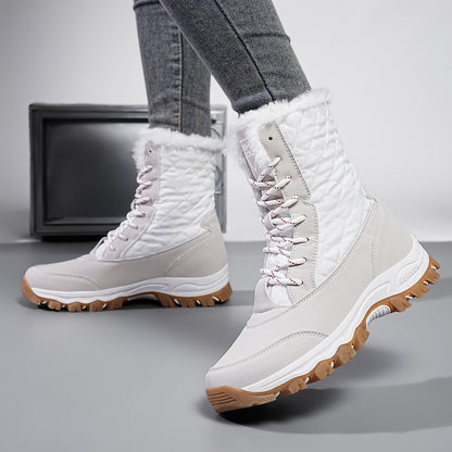 Bottes d'hiver pour femmes avec doublure intérieure isolante et semelle extérieure antidérapante Chic und Stil