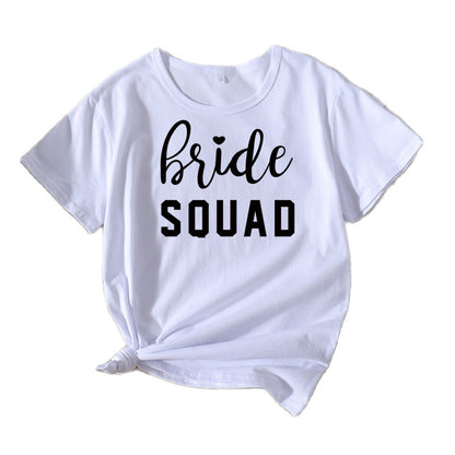 T-shirt graphique de loisirs pour femmes Brauttribe Chic und Stil