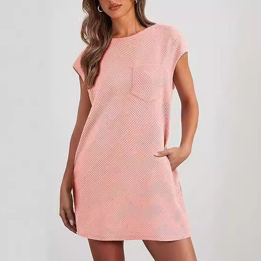 Robe de loisirs pour femmes avec un motif graphique moderne Chic und Stil