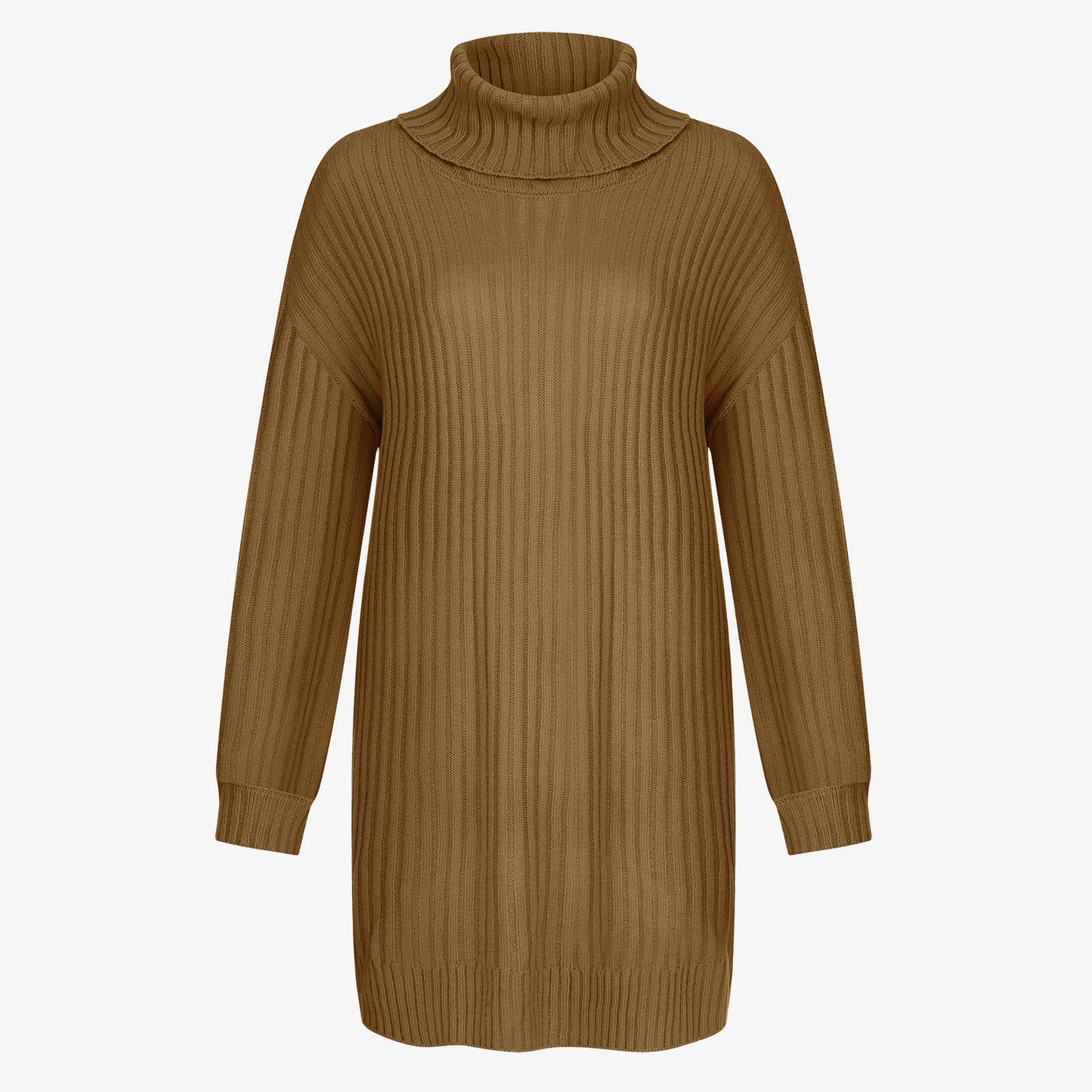 Pull-over à col roulé en grosse maille pour femmes, coupe décontractée Chic und Stil