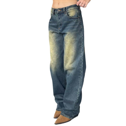 Dames Hauts Jeans taille haute avec coupe décontractée Chic und Stil