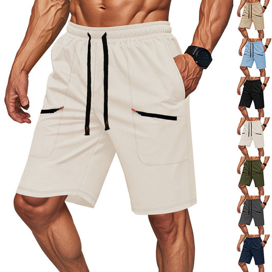 Pantalons de loisirs pour hommes avec poches multifonctionnelles et ceinture élastique Chic und Stil