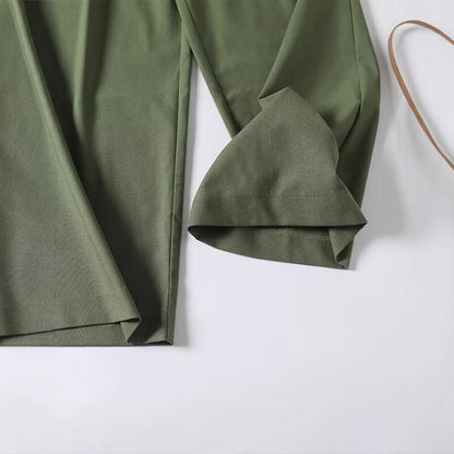 Women High-waisted Wide Pants Chic and Style