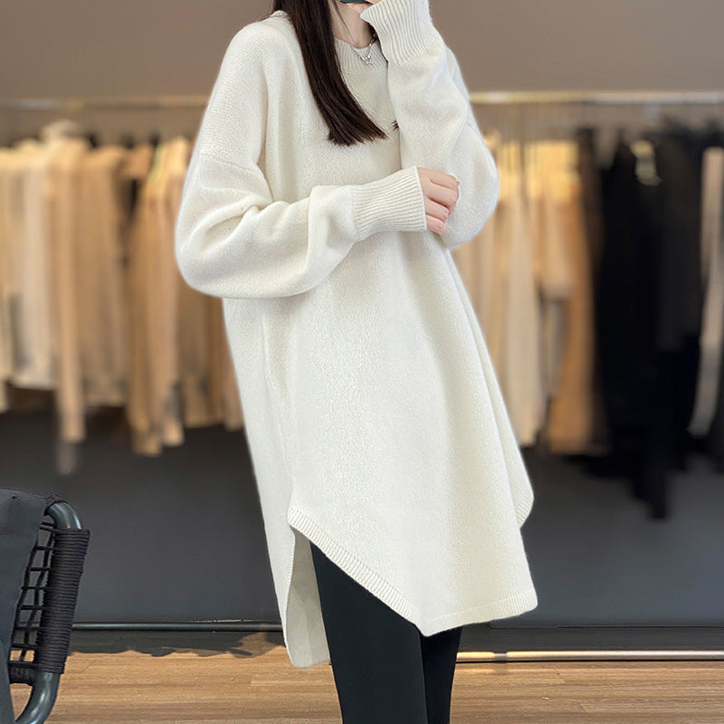 Pull décontracté pour femmes avec une coupe ample en laine de haute qualité Chic und Stil
