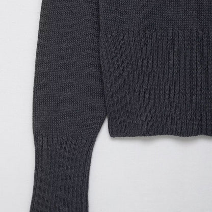 Pull décontracté pour femmes avec un col large et élégant Chic und Stil