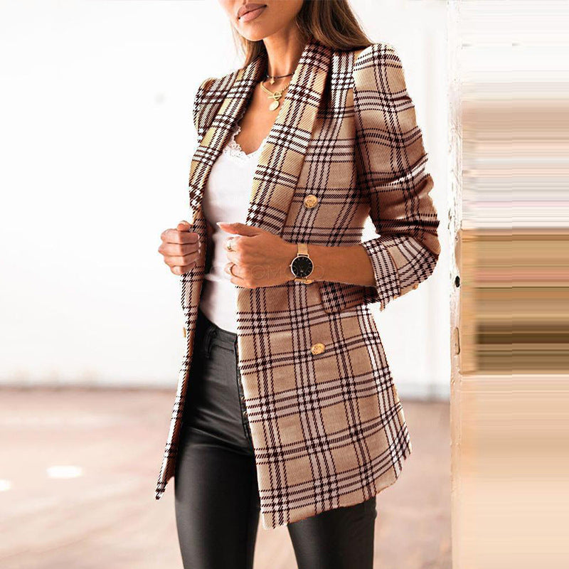 Dames blazer élégant avec un design structuré à la mode Chic und Stil
