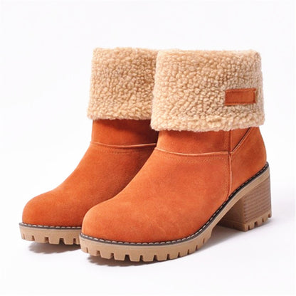 Bottes pour femmes avec tige doublée et semelle antidérapante Chic und Stil
