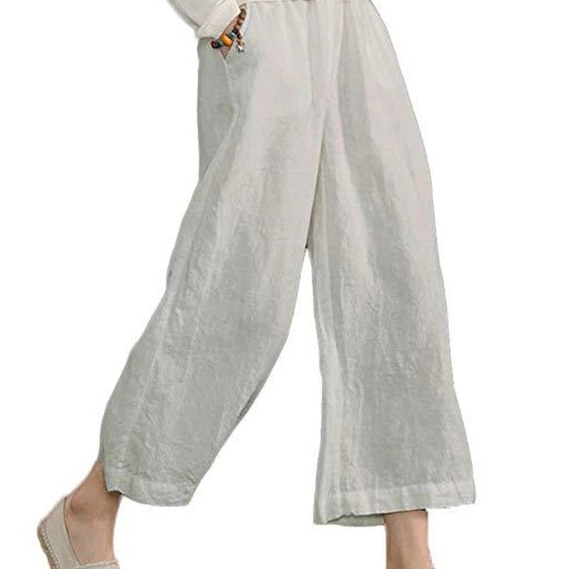 Pantalon cropped décontracté pour femmes Chic und Stil