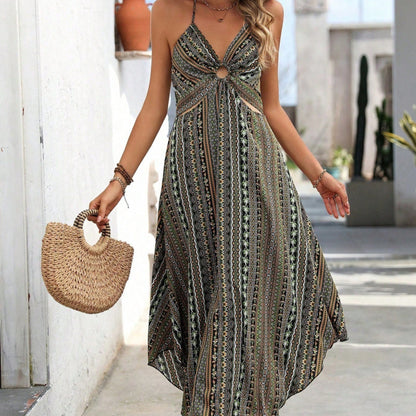 Robe maxi bohème chic Chic und Stil