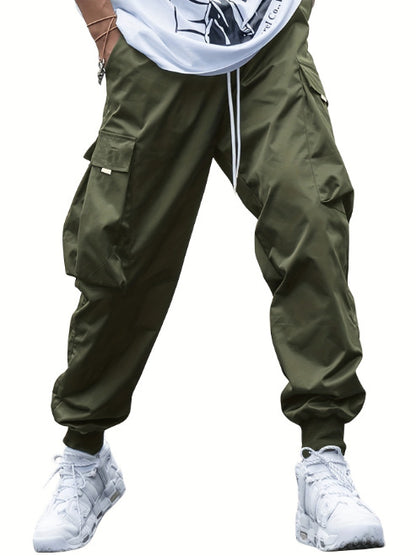 Pantalons cargo pour hommes à coupe large et poches pratiques Chic und Stil