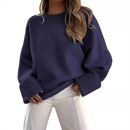 Femmes pull douillet Chic und Stil