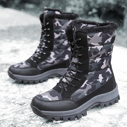 Bottes d'hiver pour femmes avec profil robuste et doublure isolante Chic und Stil