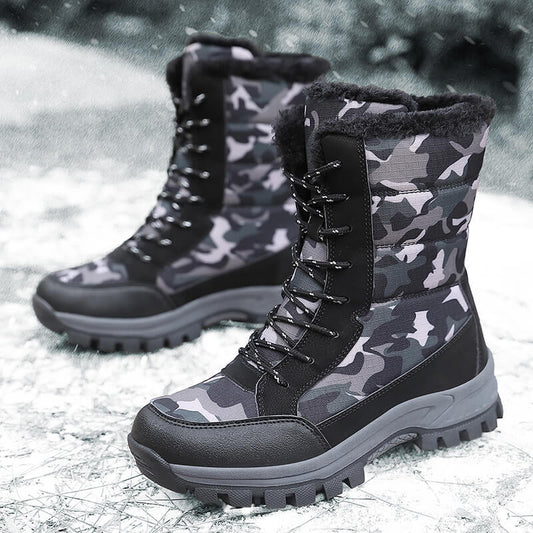 Bottes d'hiver pour femmes avec profil robuste et doublure isolante Chic und Stil