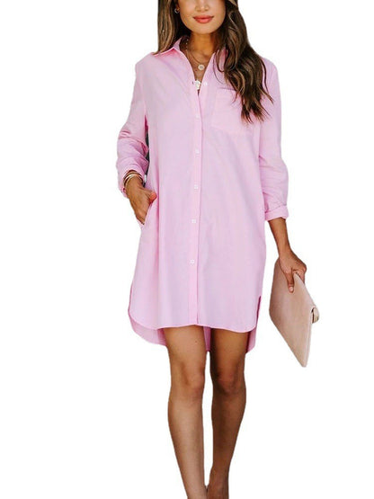 Robe chemise élégante pour dames Chic und Stil