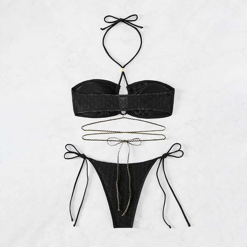 Dames Ensemble de bikini bustier stylé Chic und Stil