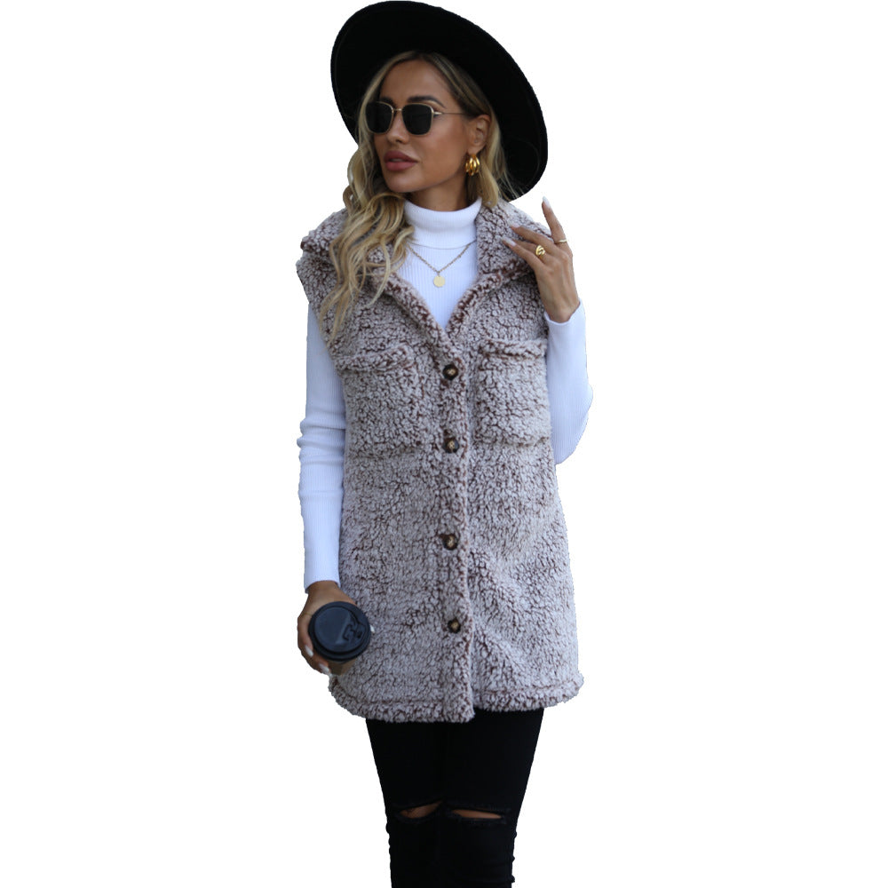 Dames gilet douillet Chic und Stil