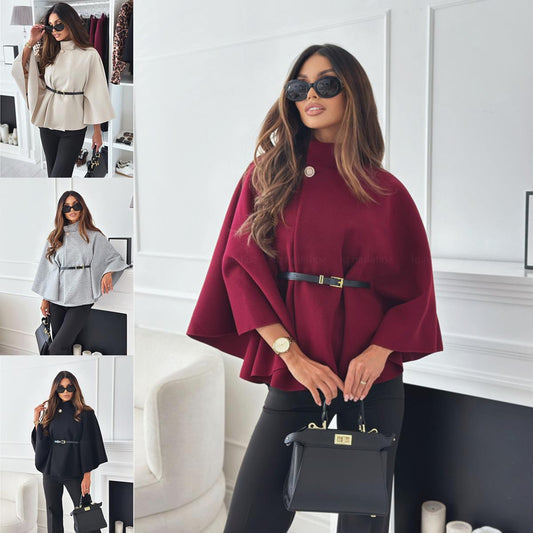 Blouse élégante pour femmes avec design plissé et ceinture cintrée Chic und Stil