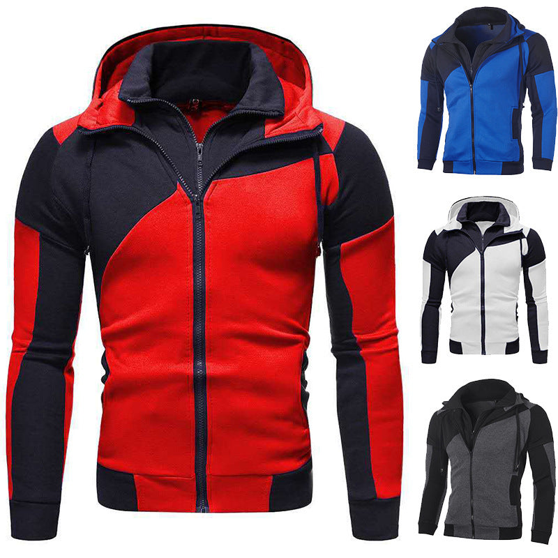 Functional sports jacket for men with high collar Chic and Style