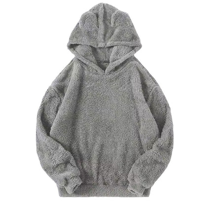 Dames Hoodie hybride en peluche Chic und Stil