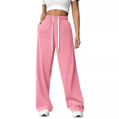 Wide lounge pants for women with adjustable drawstring Chic and Style