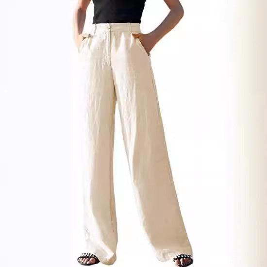 Wide linen pants for women Chic and Style