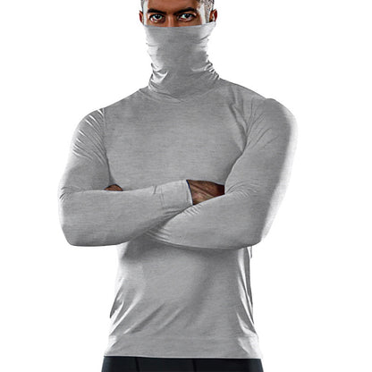 Chemise fonctionnelle pour hommes avec col montant et coupe ajustée Chic und Stil