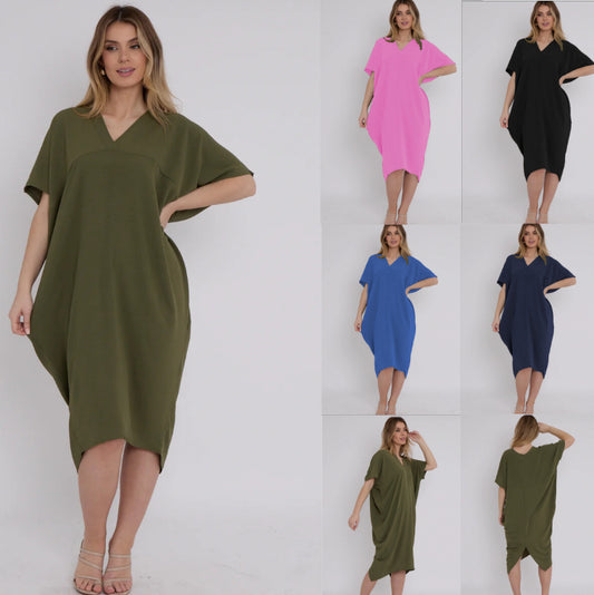 Robe d'été surdimensionnée Chic und Stil pour femmes