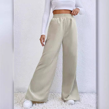 Chic and Style fine shoemaking women’s palazzo pants with side slits