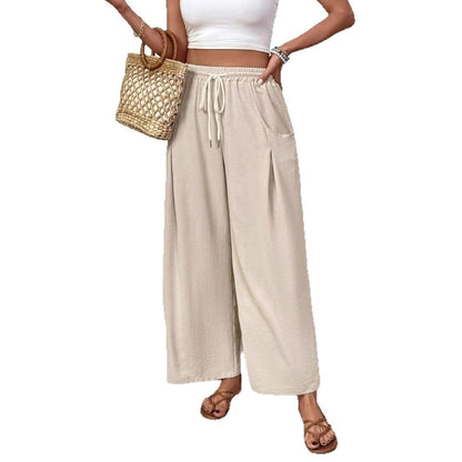 Ladies casual chic lounge wide pants