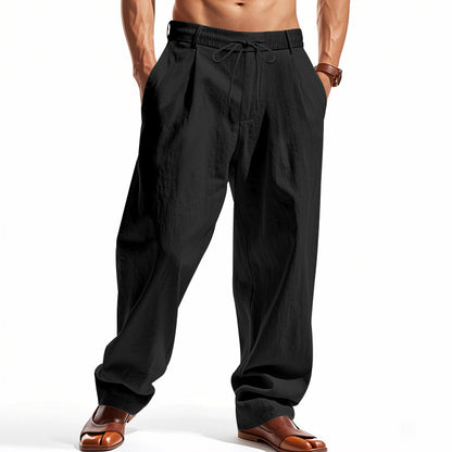 Casual pants for men with elegant pleats and a comfortable fit Chic und Stil