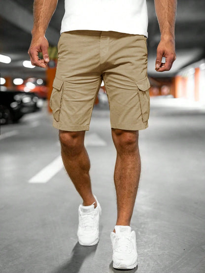 Shorts cargo multifonctionnels pour hommes avec poches latérales pratiques Chic und Stil