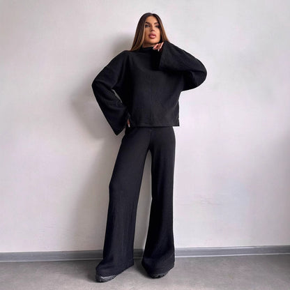 Dames Ensemble de salon luxueux à coupe large Chic und Stil