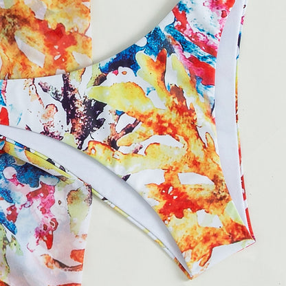 Dames Ensemble de Maillot de Bain Deux Pièces avec Couverture Stylée Chic und Stil