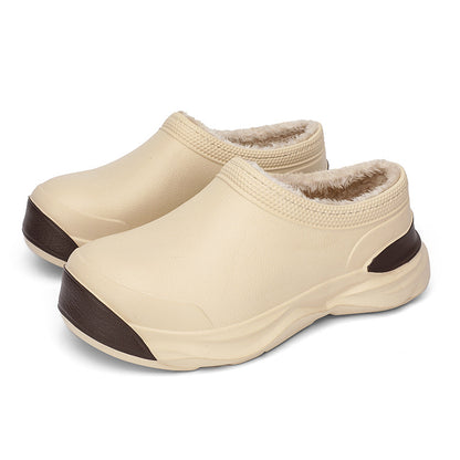 Dames chaussons confortables avec semelle intérieure isolée et semelle antidérapante Chic und Stil