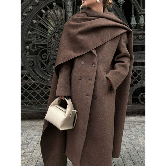 Dames grande taille manteau-wrap Chic und Stil