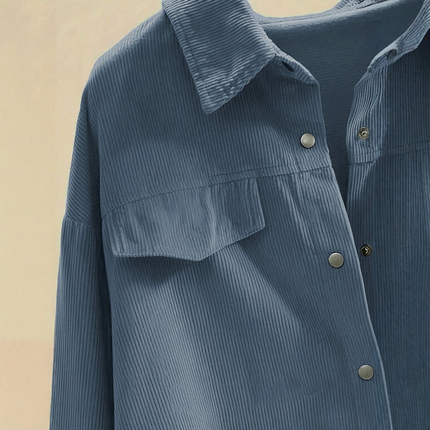 Chemise oversize décontractée pour femmes avec de larges rayures Chic und Stil