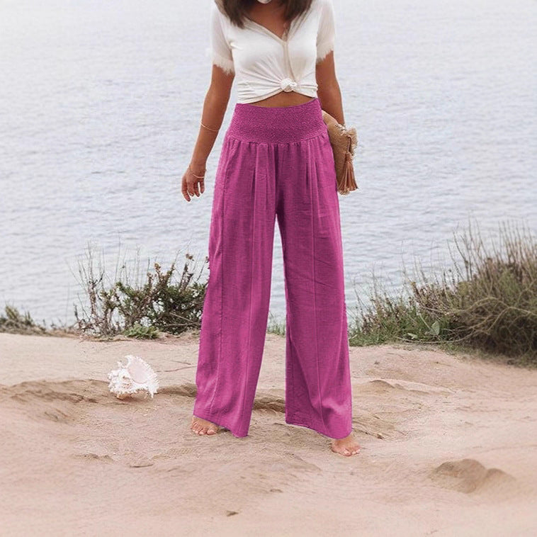 Ladies Wide Palazzo Pants Chic and Style