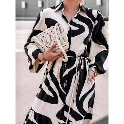 Femme Chemisier à manches longues Robe Chic und Stil