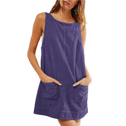 Robe décontractée à poches pour femmes Chic und Stil