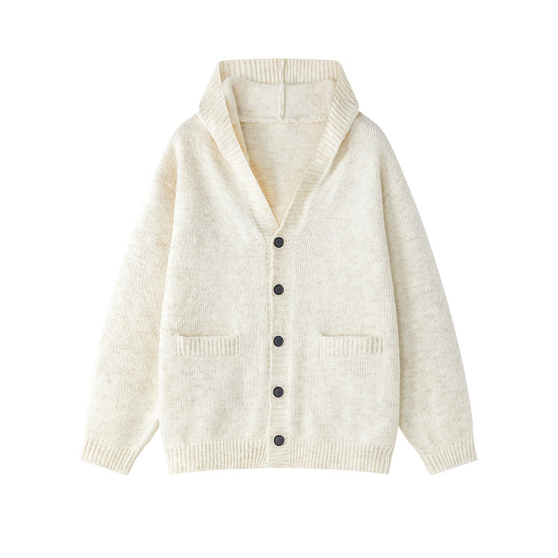 Dames cardigan confortable à col ouvert et poches pratiques Chic und Stil