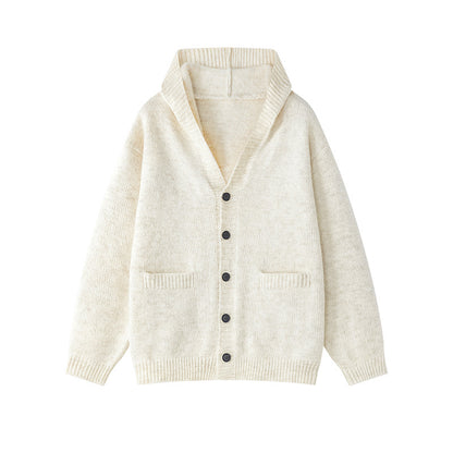 Dames cardigan confortable à col ouvert et poches pratiques Chic und Stil