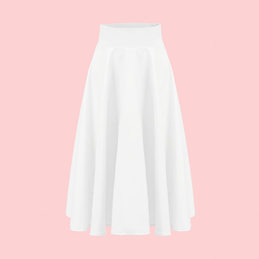 Jupe maxi élégante pour dames avec taille haute et coupe évasée Chic und Stil